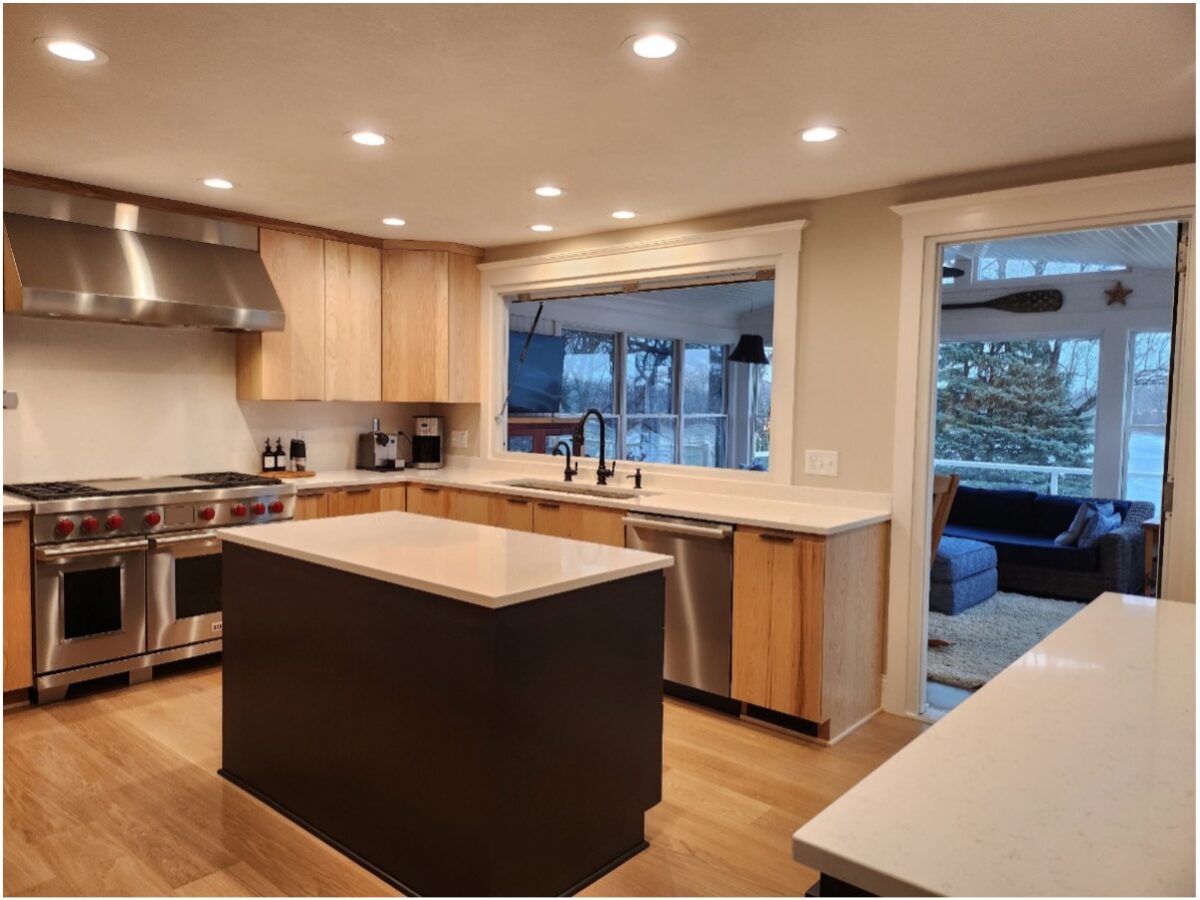 Pass through window from kitchen to patio